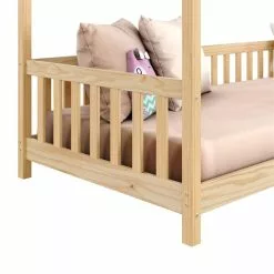 IDIMEX Hausbett NINA In 90 X 200 Aus Kiefer In Natur -Möbelgeschäft 71370 4