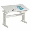 IDIMEX Kinderschreibtisch FLEXI Höhenverstellbar In Weiß -Möbelgeschäft 7221 0 N1