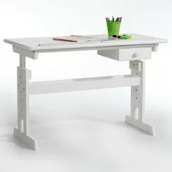 IDIMEX Kinderschreibtisch FLEXI Höhenverstellbar In Weiß 8 IDIMEX Kinderschreibtisch FLEXI Höhenverstellbar In Weiß -Möbelgeschäft 7221 1