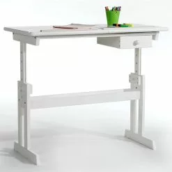 IDIMEX Kinderschreibtisch FLEXI Höhenverstellbar In Weiß 10 IDIMEX Kinderschreibtisch FLEXI Höhenverstellbar In Weiß -Möbelgeschäft 7221 3