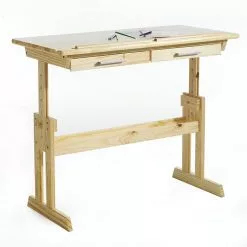 IDIMEX Kinderschreibtisch OLIVIA Aus Kiefer Mit Schubladen In Natur -Möbelgeschäft 7226 2