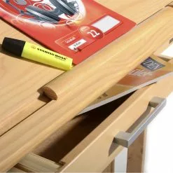 IDIMEX Kinderschreibtisch OLIVIA Aus Kiefer Mit Schubladen Buchefarben -Möbelgeschäft 7229 3