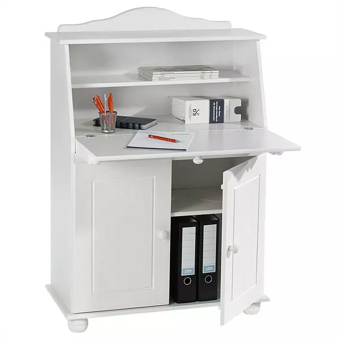 IDIMEX Sekretär DAVID COLMAR Weiß 3 IDIMEX Sekretär DAVID COLMAR Weiß