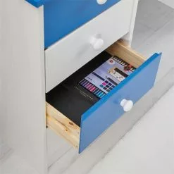 IDIMEX Schreibtisch ARNE Mit 4 Schubladen In Weiß/blau 13 IDIMEX Schreibtisch ARNE Mit 4 Schubladen In Weiß/blau -Möbelgeschäft 7238 AC5