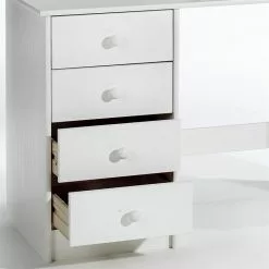 IDIMEX Schreibtisch ARNE Mit 4 Schubladen In Weiß -Möbelgeschäft 7239 2