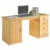 IDIMEX Schreibtisch MANAGER Aus Kiefer Mit 4 Schubladen, Natur -Möbelgeschäft 7250 0