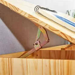 IDIMEX Kinderschreibtisch KEVIN Neigungsverstellbar Natur/grau -Möbelgeschäft 7254 AC5