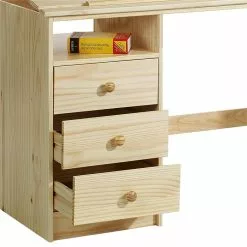 IDIMEX Kinderschreibtisch KEVIN Neigungsverstellbar Natur -Möbelgeschäft 7255 2 N