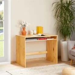 IDIMEX Schreibtisch ALICE Mit Ablagefach In Natur 10 IDIMEX Schreibtisch ALICE Mit Ablagefach In Natur -Möbelgeschäft 7264 AC2