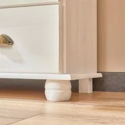 IDIMEX Sekretär GOMES Mit 3 Schubladen Und 2 Fächer Aus Kiefer Weiß -Möbelgeschäft 7270 AC6