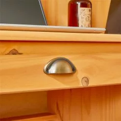 IDIMEX Sekretär TOM Mit 2 Schubladen, Rollladen Und 1 Tür Aus Massiver Kiefer Gebeizt -Möbelgeschäft 7276 AC8