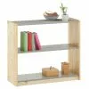 IDIMEX Regal, Kiefer Massiv Natur/grau Mit 3 Böden -Möbelgeschäft 76003 0