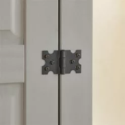 IDIMEX Schuhschrank TEQUILA, Kiefer Massiv Grau/braun, Mit 2 Schubladen Und 8 Fächer, Mexiko -Möbelgeschäft 81326 AC6