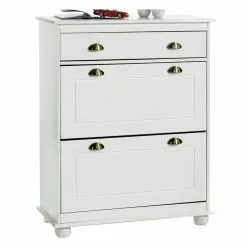 IDIMEX Schuhkipper COLMAR In Weiß Mit 2 Klappen