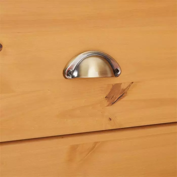 IDIMEX Nachttisch PARIS Mit 3 Schubladen, In Braun 8 IDIMEX Nachttisch PARIS Mit 3 Schubladen, In Braun – Bild 6