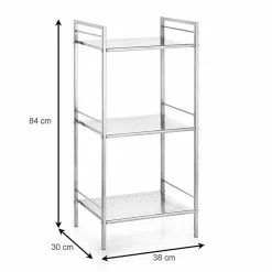 IDIMEX Badregal Metallregal MATIS Mit 3 Böden -Möbelgeschäft 93002 1 N