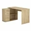 CARO-Möbel Eckschreibtisch LENA Mit Regal In Sonoma Eiche 1 CARO-Möbel Eckschreibtisch LENA Mit Regal In Sonoma Eiche -Möbelgeschäft 93676 1