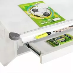 CARO-Möbel Kinderschreibtisch PHILIPP Neigbar Und Höhenverstellbar, Weiß 13 CARO-Möbel Kinderschreibtisch PHILIPP Neigbar Und Höhenverstellbar, Weiß -Möbelgeschäft 93687 4