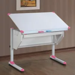 CARO-Möbel Kinderschreibtisch PHILIPP Neigbar Und Höhenverstellbar, Weiß 10 CARO-Möbel Kinderschreibtisch PHILIPP Neigbar Und Höhenverstellbar, Weiß -Möbelgeschäft 93687 8