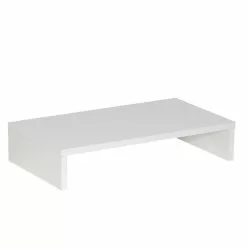 CARO-Möbel Monitorständer MONITOR In Weiß 50 Cm Breit