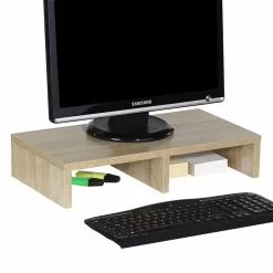 CARO-Möbel Monitorständer MONITOR In Sonoma Eiche 50 Cm Breit -Möbelgeschäft 93886 1