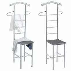 CARO-Möbel Herrendiener JIVO Im 2er Set In Grau