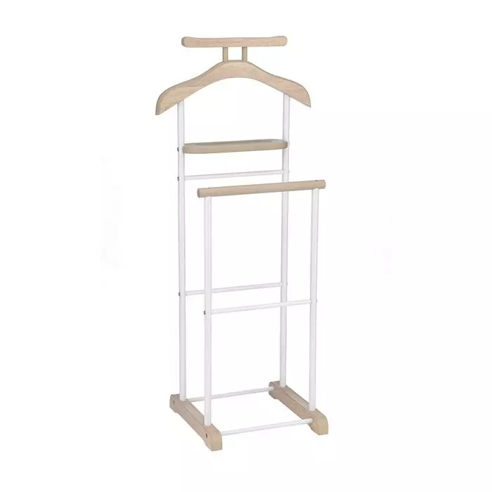 CARO-Möbel Herrendiener MEDINA In Sonoma Eiche/weiß 3 CARO-Möbel Herrendiener MEDINA In Sonoma Eiche/weiß