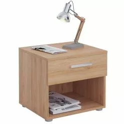 CARO-Möbel Nachttisch MARY San Remo Mit Schublade