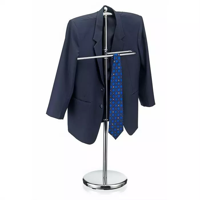 CARO-Möbel Herrendiener Jörg In Chrom 4 CARO-Möbel Herrendiener Jörg In Chrom – Bild 2