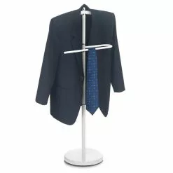 CARO-Möbel Herrendiener Jörg In Weiß -Möbelgeschäft 94528 2