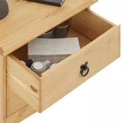 CARO-Möbel Nachttisch BARRIO Aus Kiefer Mit 2 Schubladen -Möbelgeschäft 94538 3