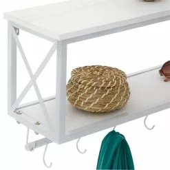 CARO-Möbel Wandgarderobe ARMANDO Weiß/weiß -Möbelgeschäft 94577 3