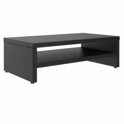 CARO-Möbel Monitorständer SUBIDA In Schwarz Mit Ablagefach -Möbelgeschäft 94615 2