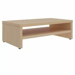 CARO-Möbel Monitorständer SUBIDA In Buchefarben Mit Ablagefach -Möbelgeschäft 94619 2