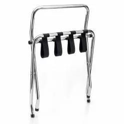 CARO-Möbel Kofferständer SUITE In Chrom Klappbar Mit Wandschutz -Möbelgeschäft 94644 2