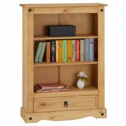 CARO-Möbel Regal SALSA Kiefer Massiv Mit Schublade