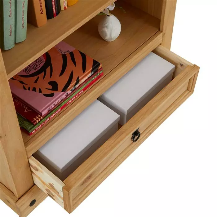 CARO-Möbel Regal SALSA Kiefer Massiv Mit Schublade 6 CARO-Möbel Regal SALSA Kiefer Massiv Mit Schublade – Bild 4