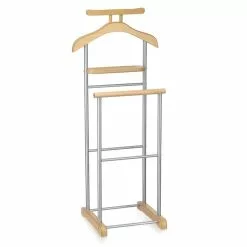 CARO-Möbel Herrendiener MEDINA In Buchefarben