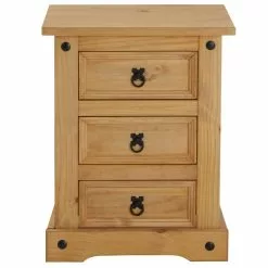 CARO-Möbel Nachttisch SALSA, Kiefer Massiv, Mexiko -Möbelgeschäft 94828 1