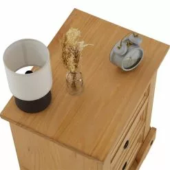 CARO-Möbel Nachttisch SALSA, Kiefer Massiv, Mexiko -Möbelgeschäft 94828 7