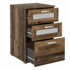 CARO-Möbel Nachttisch MARIKE In Old Style Mit 3 Schubladen 6 CARO-Möbel Nachttisch MARIKE In Old Style Mit 3 Schubladen -Möbelgeschäft 94970 1