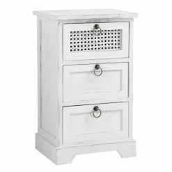 CARO-Möbel Nachttisch IRMA Mit 3 Schubladen