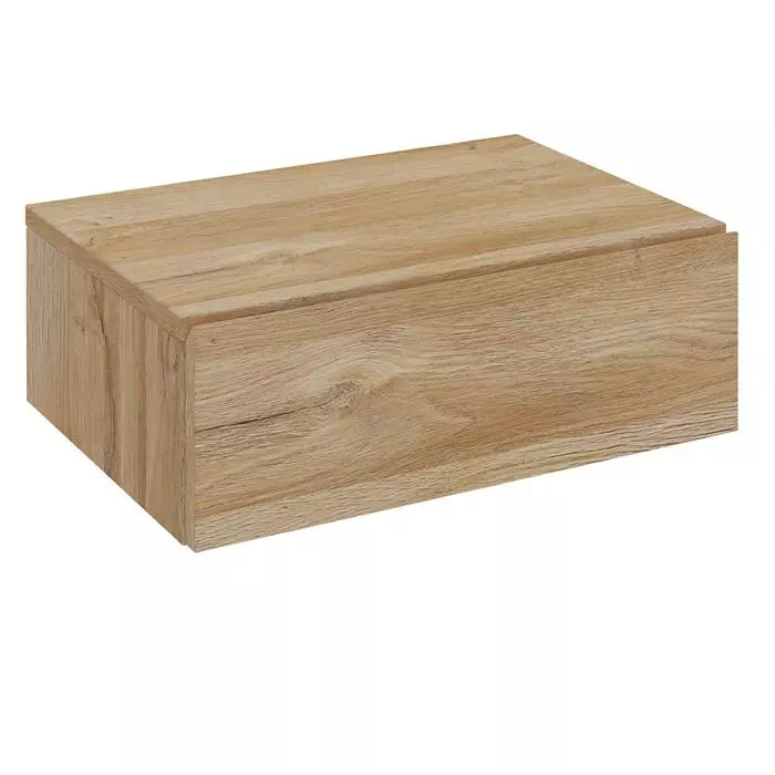 CARO-Möbel Hängende Nachtkommode ANNE Mit 1 Schublade, Wildeiche 4 CARO-Möbel Hängende Nachtkommode ANNE Mit 1 Schublade, Wildeiche – Bild 2