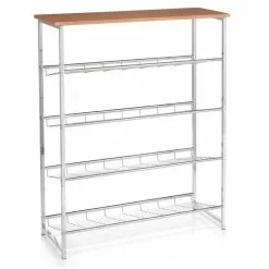 CARO-Möbel Schuhregal CORREDOR 4 Fächer, In Buchefarben -Möbelgeschäft 95240 2