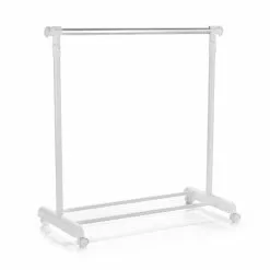 CARO-Möbel Rollgarderobe SALA In Weiß, Verstellbar -Möbelgeschäft 95298 2