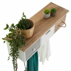 CARO-Möbel Wandgarderobe SALVA Mit Haken Und 3 Schubkästen -Möbelgeschäft 95368 3