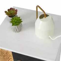 CARO-Möbel Kommode CARA Mit 3 Schubladen In Vintage Optik -Möbelgeschäft 95403 3