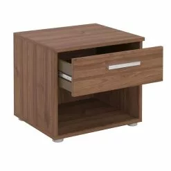 CARO-Möbel Nachttisch MARY In Nussbaum Mit Schublade 6 CARO-Möbel Nachttisch MARY In Nussbaum Mit Schublade -Möbelgeschäft 95431 1