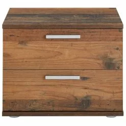 CARO-Möbel Nachttisch MAXIMA In Old Style Mit 2 Schubladen -Möbelgeschäft 95433 1 N