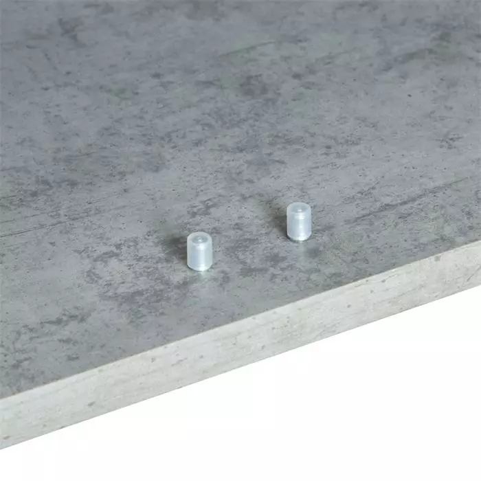 CARO-Möbel Schuhschrank LENNIS 2 Türen In Betonoptik/weiß 8 CARO-Möbel Schuhschrank LENNIS 2 Türen In Betonoptik/weiß – Bild 6